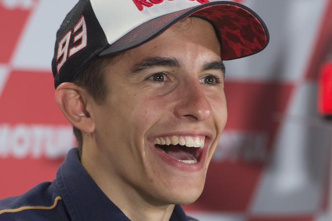 Marc Marquez ima na prvem mestu skupnega seštevka osem točk prednosti pred Valentinom Rossijem. | Foto: Guliverimage/Getty Images