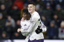 Udarec za United, priložnost za Benjamina Šeška – poškodba vročega aduta