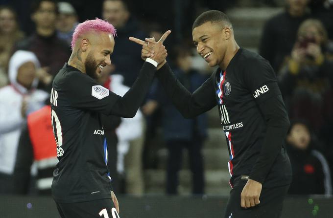 Neymar je bil evropski prvak z Barcelono. Kylian Mbappe je bil svetovni prvak s Francijo. Lahko skupaj osrečita še navijače PSG? | Foto: Getty Images