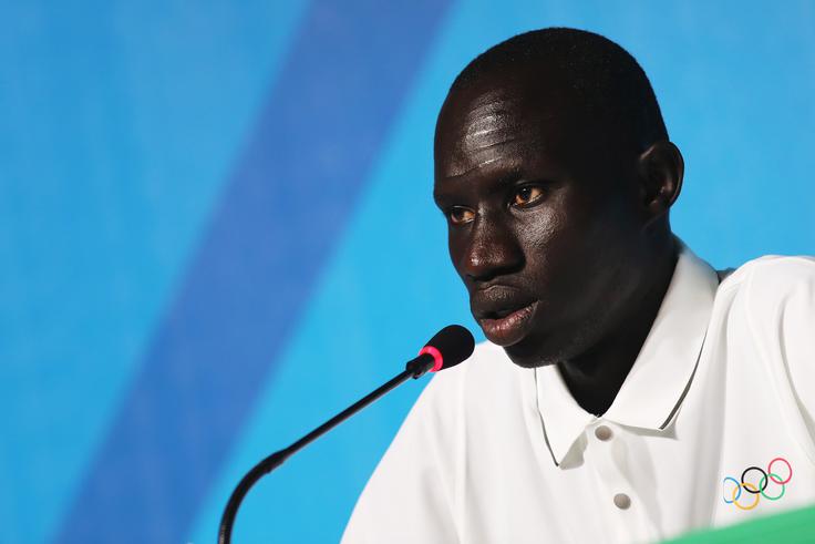 Yiech Pur Biel iz Južnega Sudana teče na 800 metrov: "Mi, mladi ljudje, smo tisti, ki lahko pripomoremo k temu, da se bo svet spremenil na bolje." | Foto: Guliverimage/Getty Images