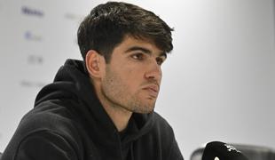 Carlos Alcaraz zaradi poškodbe odpovedal Madrid