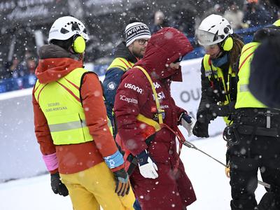 Kako resna je poškodba legendarne Lindsey Vonn?