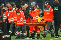 Huda poškodba napadalca Borussie Dortmund