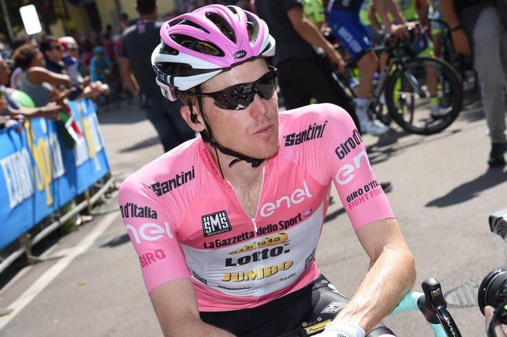 Razdraženi Steven Kruijswijk je kasneje Rogliču pomagal do številnih zmag. | Foto: Guliverimage