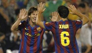 Messi, Xavi in Ronaldo še v boju za nagrado Uefe