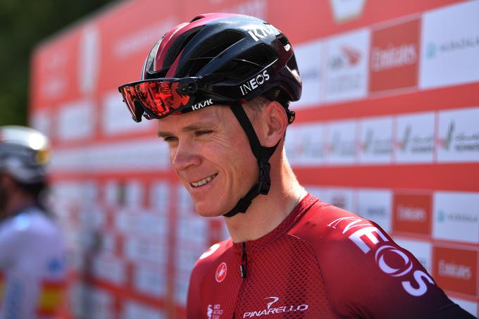 Chris Froome bo prav tako nastopil na Vuelti, njegov zadnji nastop v dresu Ineosa. | Foto: Getty Images