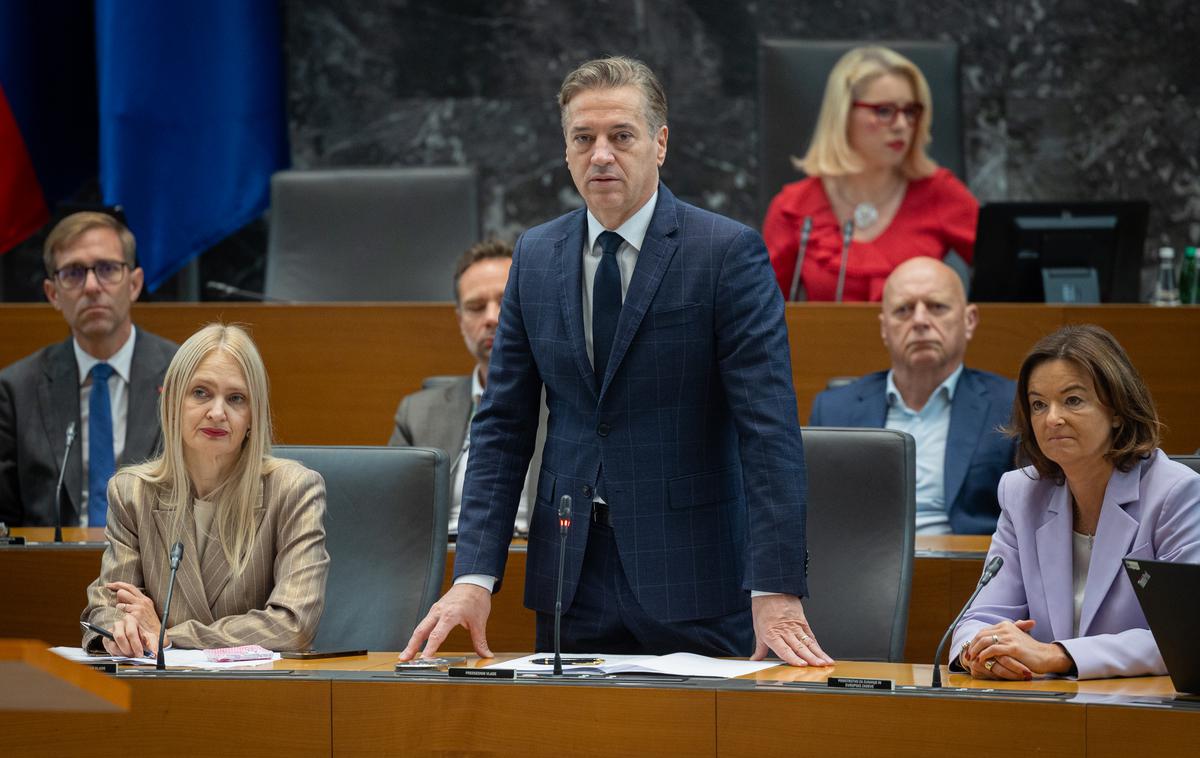 Robert Golob, državni zbor | Foto STA