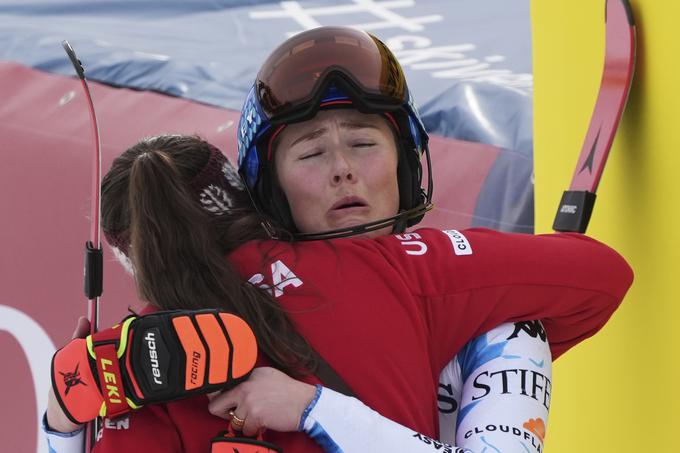 Mikaela Shiffrin je bila v solzah. | Foto: Guliverimage