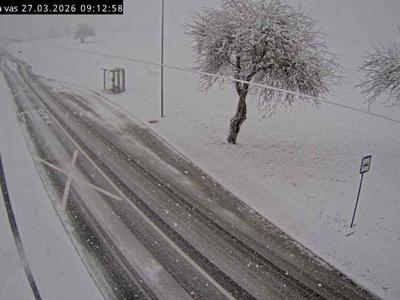 Na jugovzhodu Slovenije sneži, na cestah vse razpoložljive plužno-posipne enote