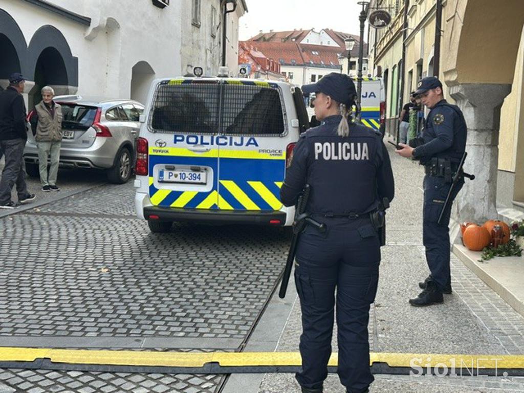 policija, Novo mesto, shod 28102025