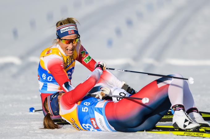 Therese Johaug je osvojila drugo zlato odličje na prvenstvu. | Foto: Reuters