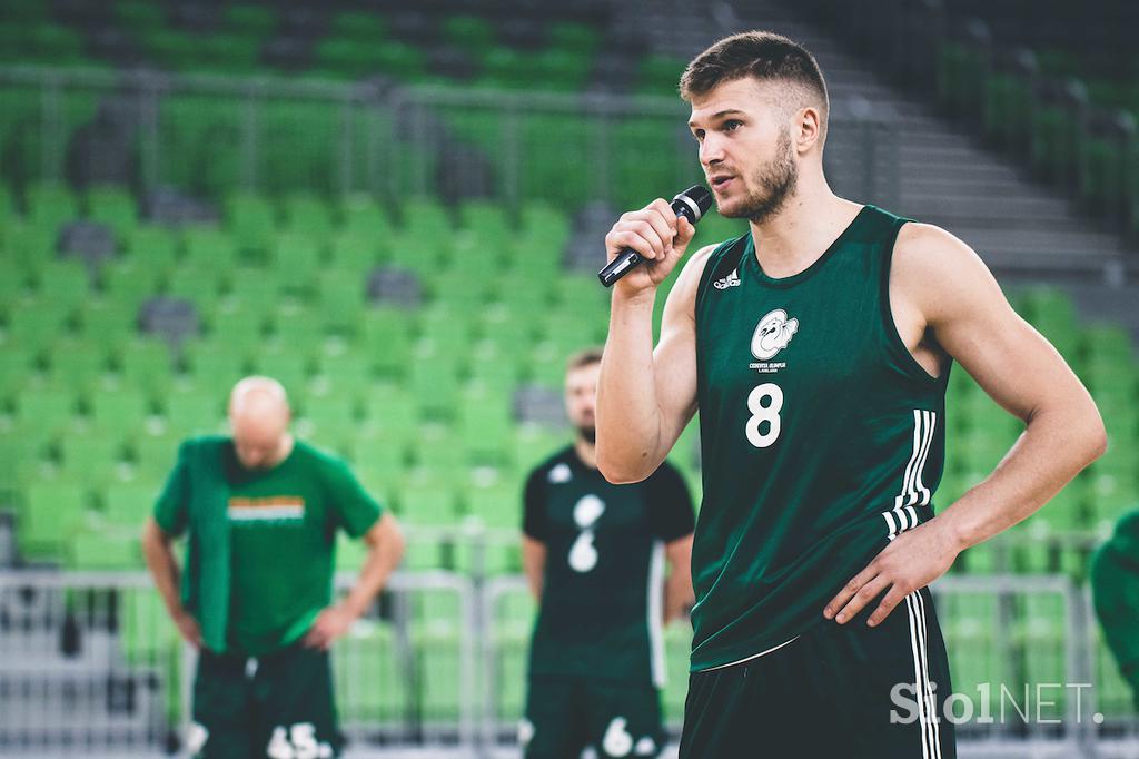 Cedevita Olimpija trening