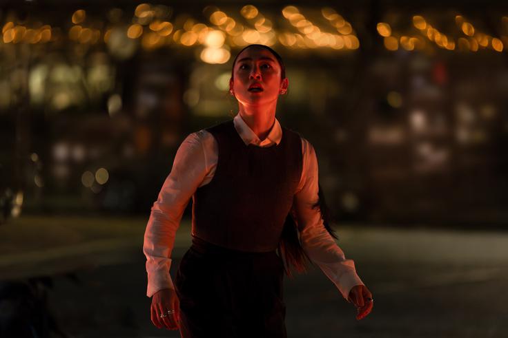 Greta Lee bi ob nekoliko boljšem scenariju in razvitem liku lahko pokazala kaj več, a tako je povsem v senci Jareda Leta, čeprav je glavna junakinja.  | Foto: Blitz Film & Video Distribution