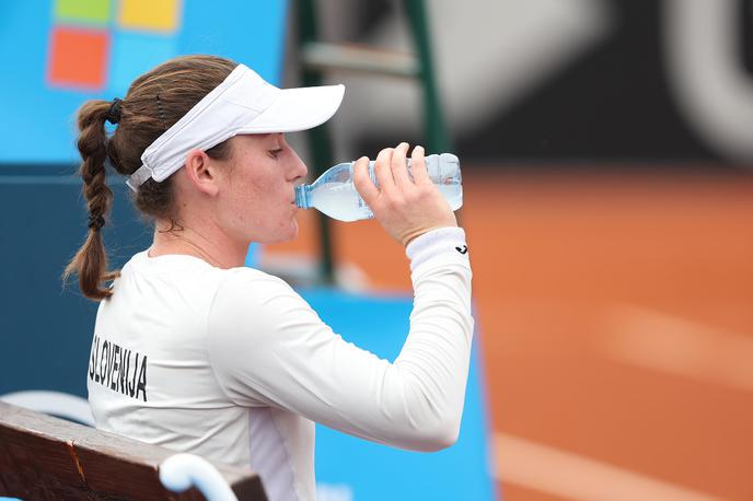 Tamara Zidanšek | Tamara Zidanšek bo šla prva na igrišče. | Foto www.alesfevzer.com