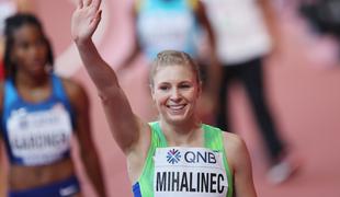 Mihalinčeva in Janežič najboljša slovenska atleta leta