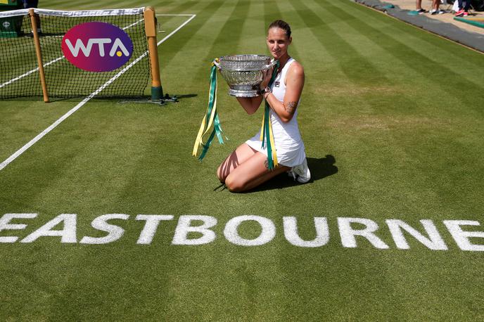 Karolina Pliškova | Karolina Pliškova z dobro popotnico proti Wimbledonu. | Foto Reuters