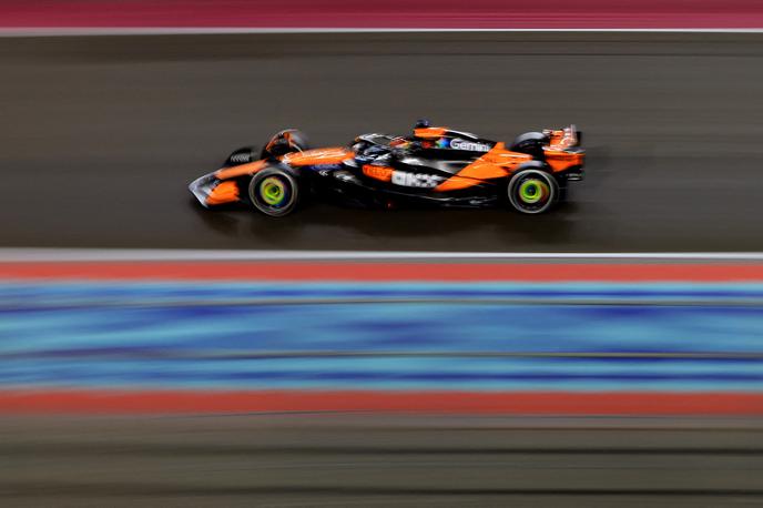 Katar Oscar Piastri McLaren | McLaren je v Katarju vrgel proč zmago Oscarja Piastrija in drugo mesto Landa Norrisa. | Foto Reuters