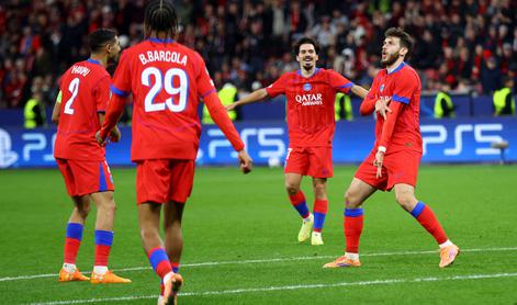 V živo: eksplozija zadetkov! Nore minute PSG v Nemčiji, Oblak se dobro upira Arsenalu.