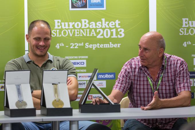Daneu je bil ambasador EuroBasketa 2013 v Sloveniji. | Foto: Matic Klanšek Velej/Sportida