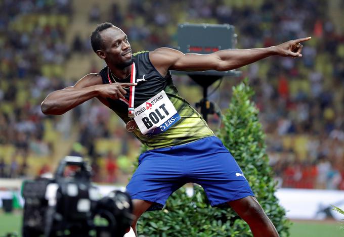 Jamajška puščica, Usain Bolt je leta navduševal na atletski stezi. | Foto: Reuters