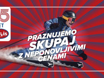 Hervis jubilej: več kot pol stoletja športa in še vedno nori popusti