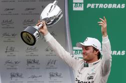 Rosberg uničil Vettlove sanje o naslovu svetovnega podprvaka