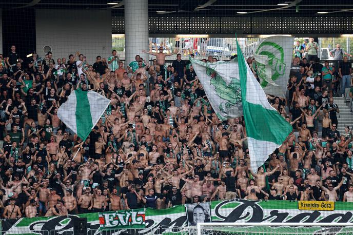 Nk Olimpija Stožice Rijeka | V Heidenheim se odpravlja veliko navijačev Olimpije. | Foto Filip Barbalić/www.alesfevzer.com