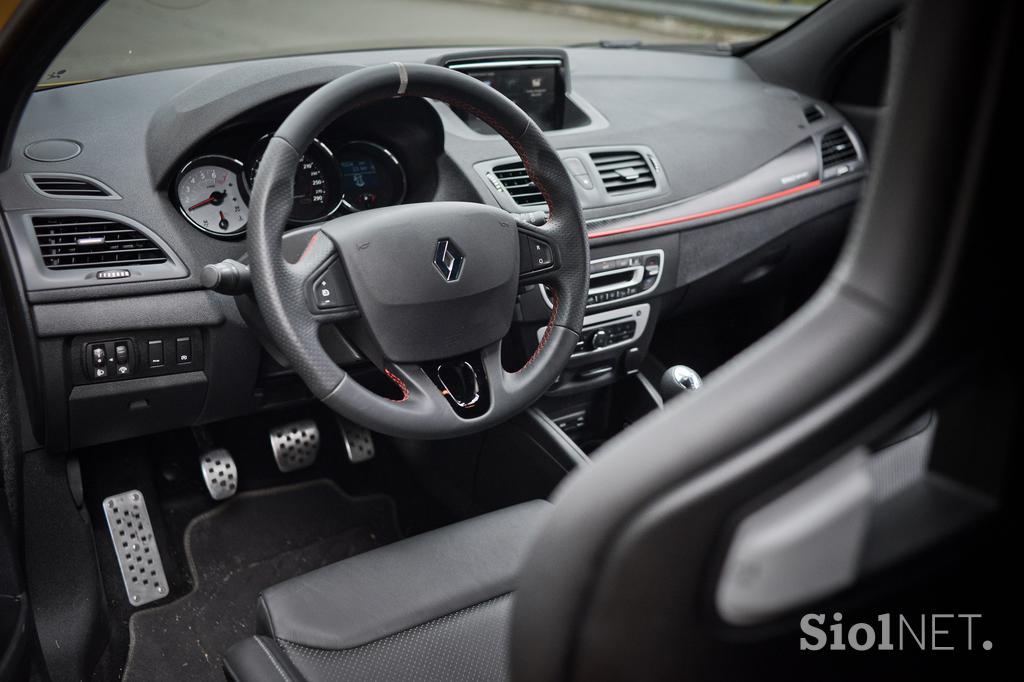 Renault megane RS - fotogalerija testnega vozila