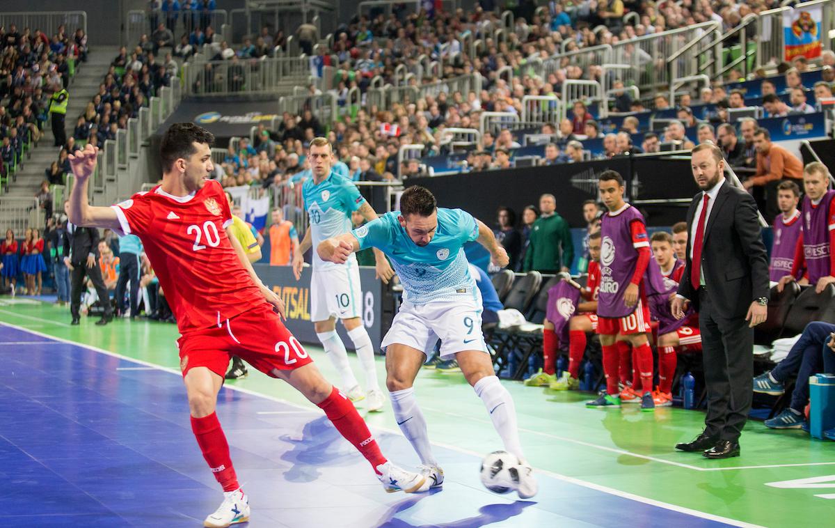 Futsal Euro 2018 Slovenija Rusija | Foto Urban Urbanc/Sportida