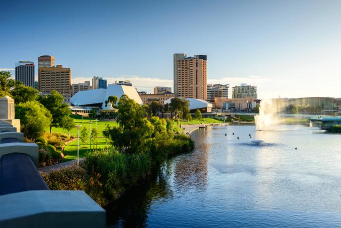V prvi deseterici so kar štiri avstralska mesta, med njimi je najvišje, na tretjem mestu, Adelaide. | Foto: Getty Images