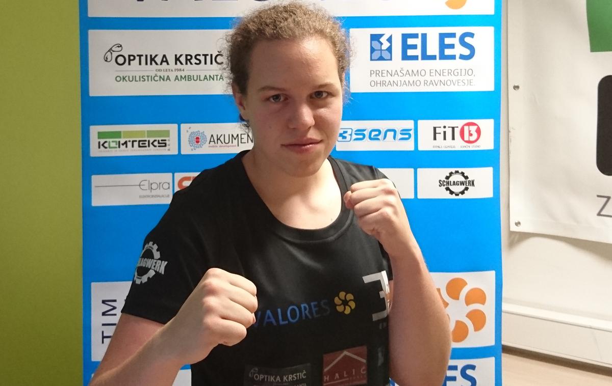 Ema Kozin | Slovenska boksarka Ema Kozin je svetovna prvakinja v supersrednji kategoriji po verzijah WBA in WIBA. | Foto Simon Kavčič