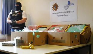 V Nemčiji med bananami odkrili velikansko pošiljko kokaina