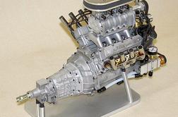 Najmanjši prisilno polnjeni motor V8 na svetu
