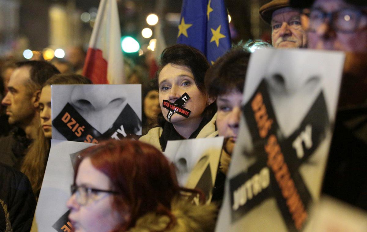 Poljska protesti | Foto Reuters