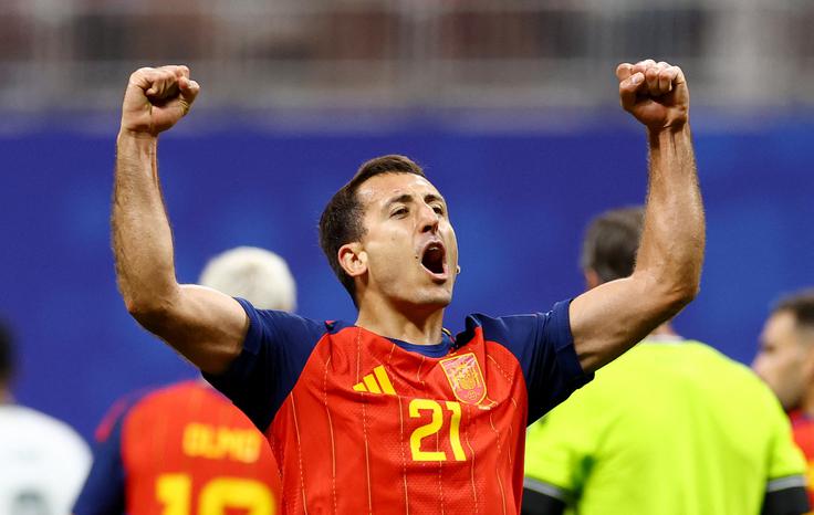 Mikel Oyarzabal je prvi polčas zaznamoval z dvema zadetkoma, le nekaj centimetrov pa ga je ločilo od hat-tricka. | Foto: Reuters