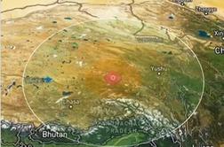 Močan potres z magnitudo 7 stresel Tibet