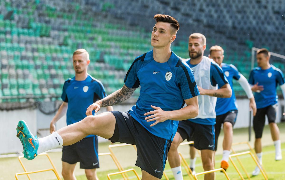 Benjamin Šeško | Benjamin Šeško je odločen, da se pokaže v najboljši luči. | Foto Vid Ponikvar