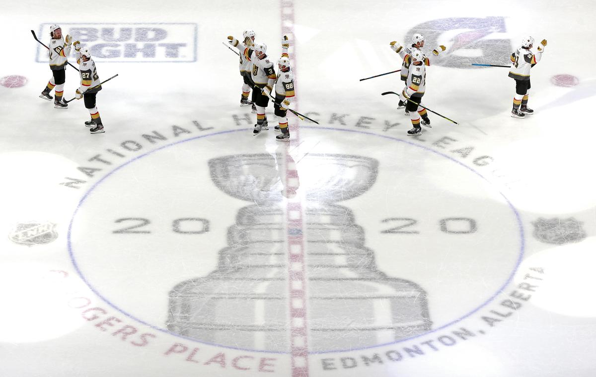 Vegas Golden Knights | Hokejisti Vegas Golden Knights so se kot prvi uvrstili v drugi krog končnice. | Foto Getty Images