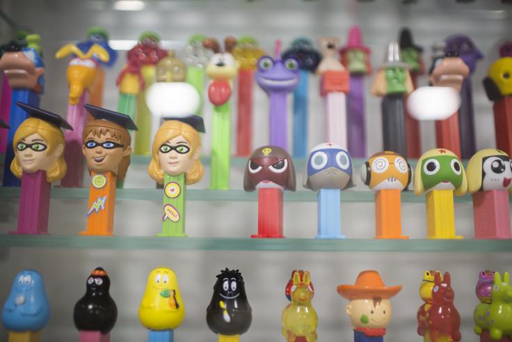 Figure za bombone PEZ so v Sloveniji izdelovali med letoma 1969 in 2003. | Foto: 