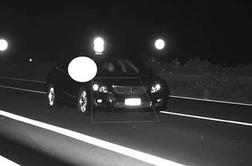 Pošteno so se zmotili: kazen za prehitro vožnjo so poslali sovoznici