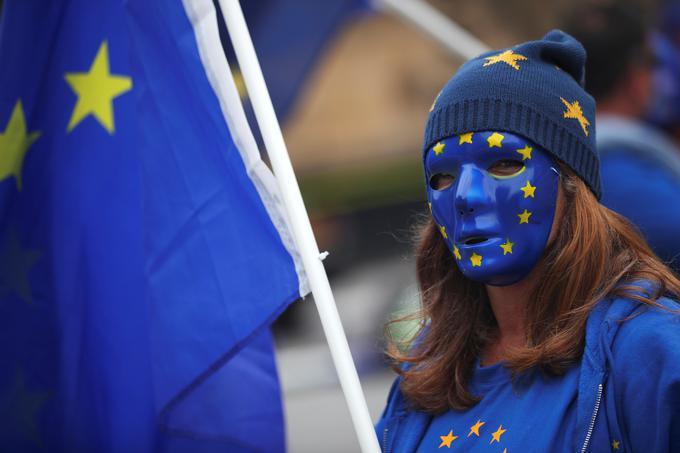 Približno tri četrtine vprašanih se počuti državljane Evropske unije. | Foto: Gulliver/Getty Images
