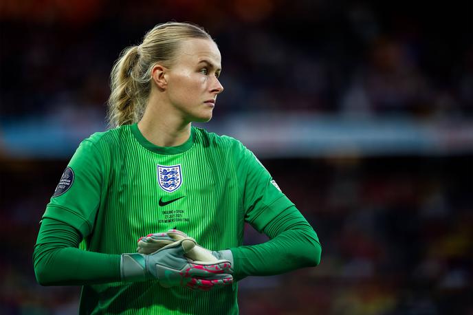 Hannah Hampton | Junakinja finala Hannah Hampton se je dan po veliki zmagi s čustvenim zapisom poklonila pokojnemu dedku, ki je umrl tik pred začetkom prvenstva. | Foto Guliverimage