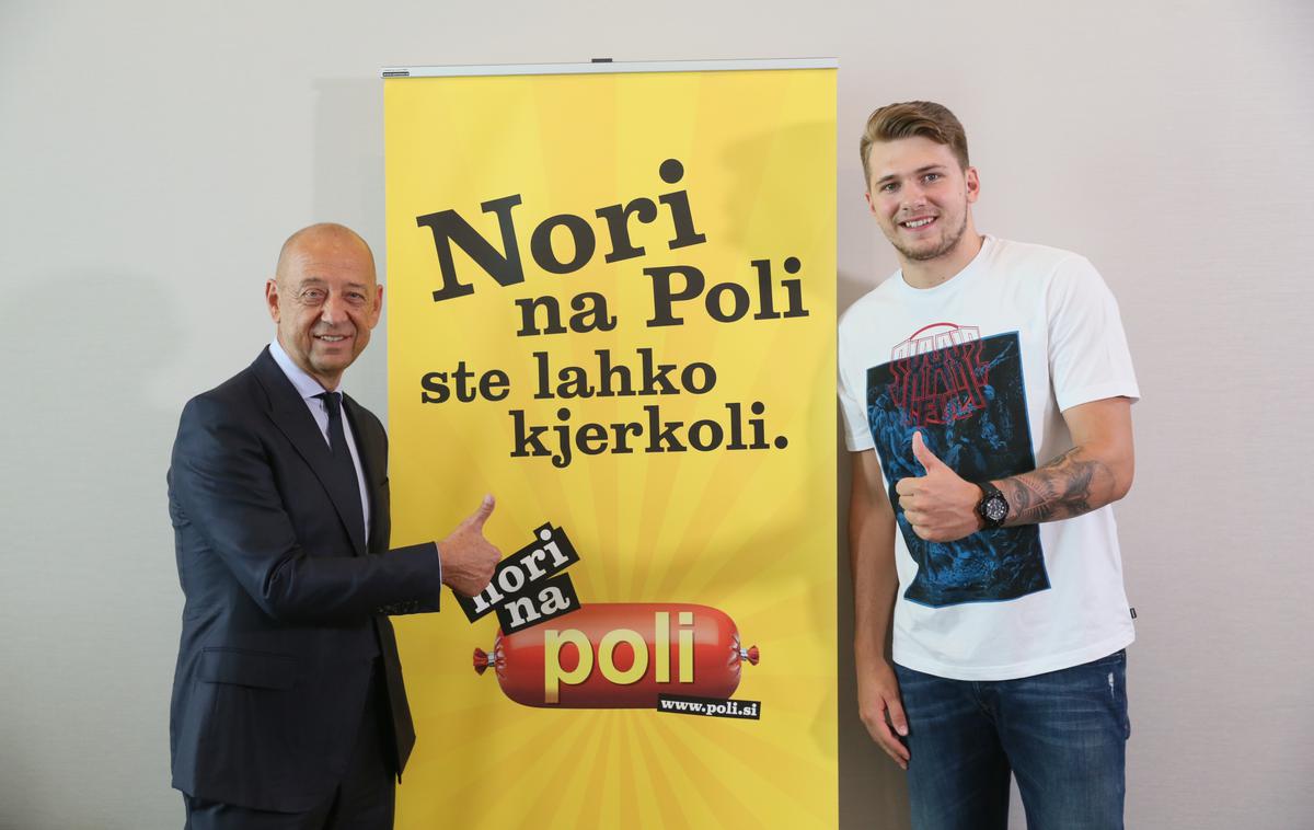 Tibor Šimonka in Luka Dončić Preutnina Ptuj