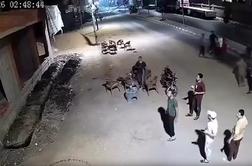 Močno tresenje prebudilo prebivalce Egipta #video