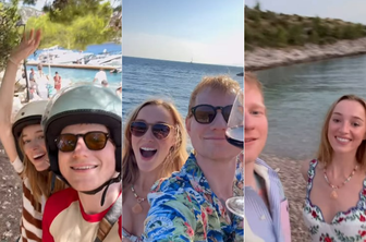 Ed Sheeran novi spot posnel na Hrvaškem, njegovo ženo je nadomestila igralka #video