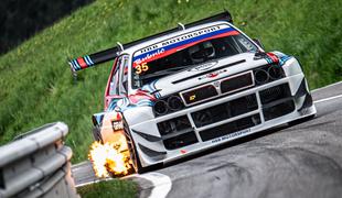Izjemna slovenska lancia spet bruha ogenj #foto