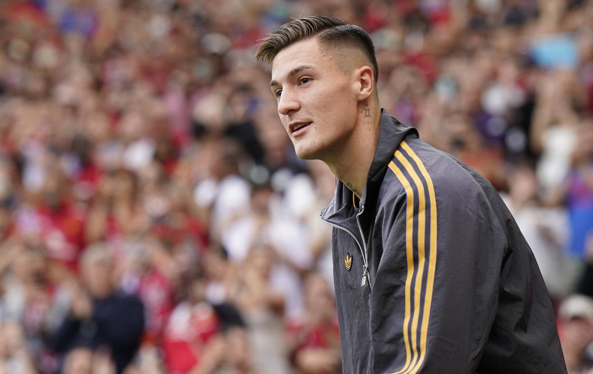 Benjamin Šeško Manchester United | Benjamin Šeško je s prestopom na Old Trafford spravil v dobro voljo številne nekdanje klube. | Foto Guliverimage