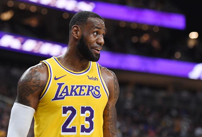 LeBron James: eden največjih zvezdnikov lige bo novo sezono pričakal kot član LA Lakers. | Foto: Getty Images