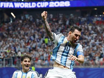 Čudežna vrnitev Argentine na krilih Messija!