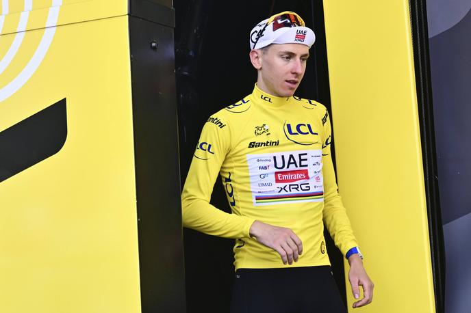 Tadej Pogačar | Tadej Pogačar je po siloviti predstavi v šesti etapi Dirke po Franciji znova sprožil razprave, Tom Dumoulin pa je stopil v njegov bran. | Foto Guliverimage